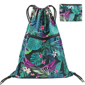 Turnbeutel mit Kordelzug, Turnbeutel Rucksack Tasche faltbar