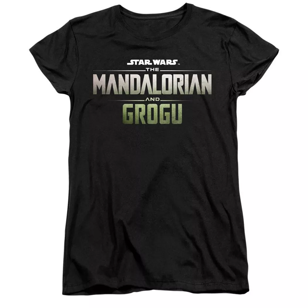 STAR WARS - T-Shirt, Logo, Kurze Ärmel, für Damen, Schwarz, Größe XXL