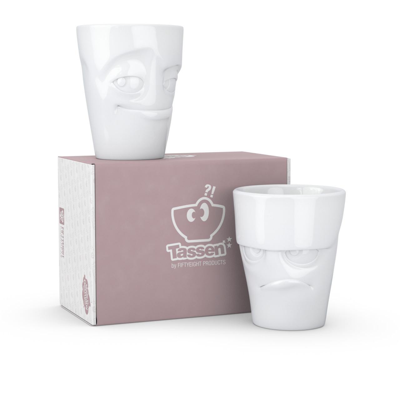 58products Becher-Set grummelig & verschmitzt  