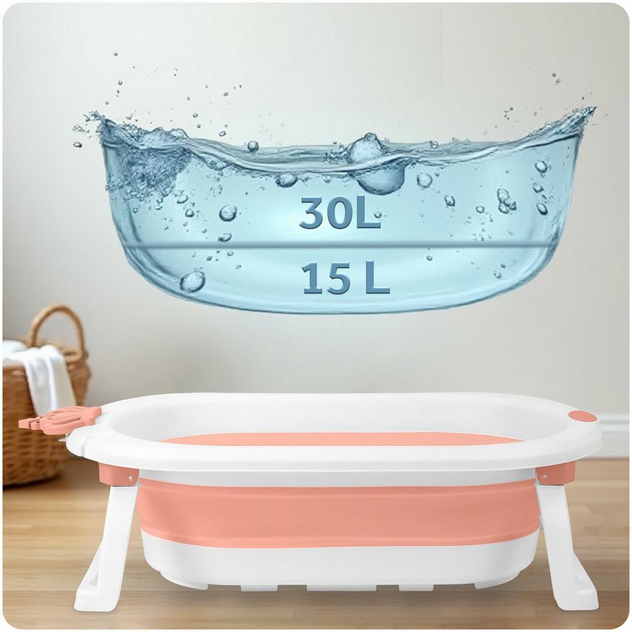 B2X  Baignoire pliante pour bébé avec insert 