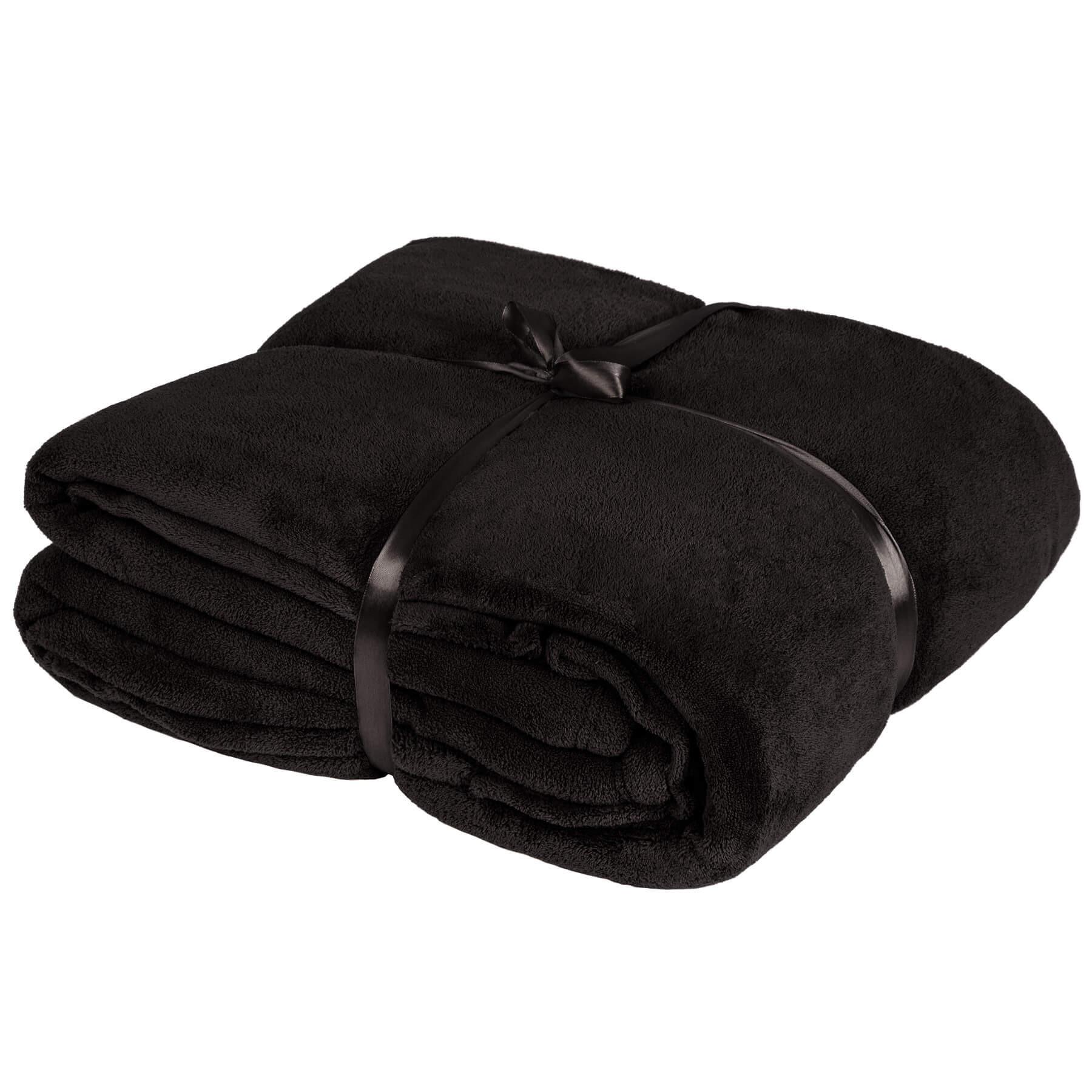 Tectake Lot de 2 plaids avec manches  