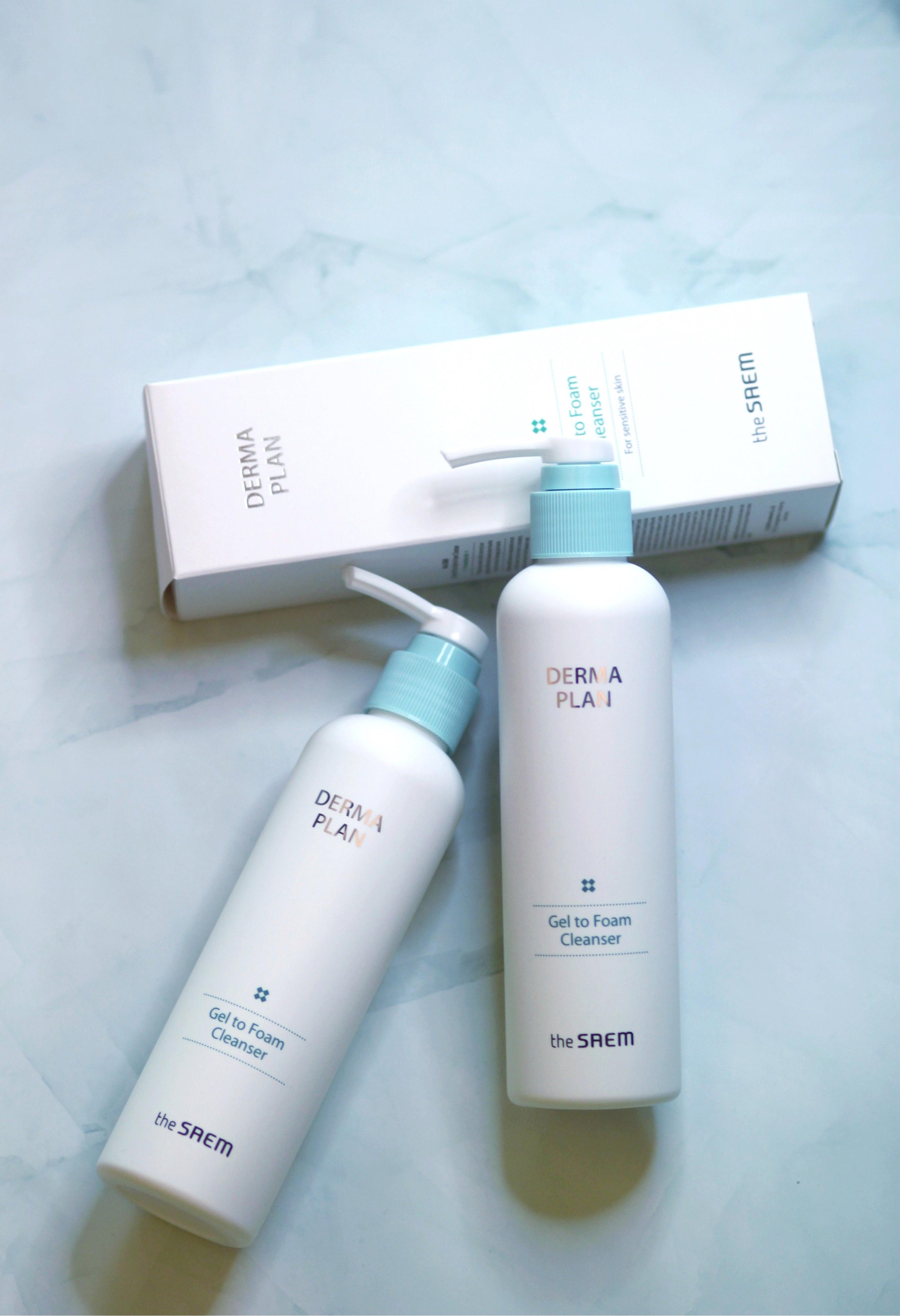 THE SAEM  Derma Plan Gel to Foam Cleanser 