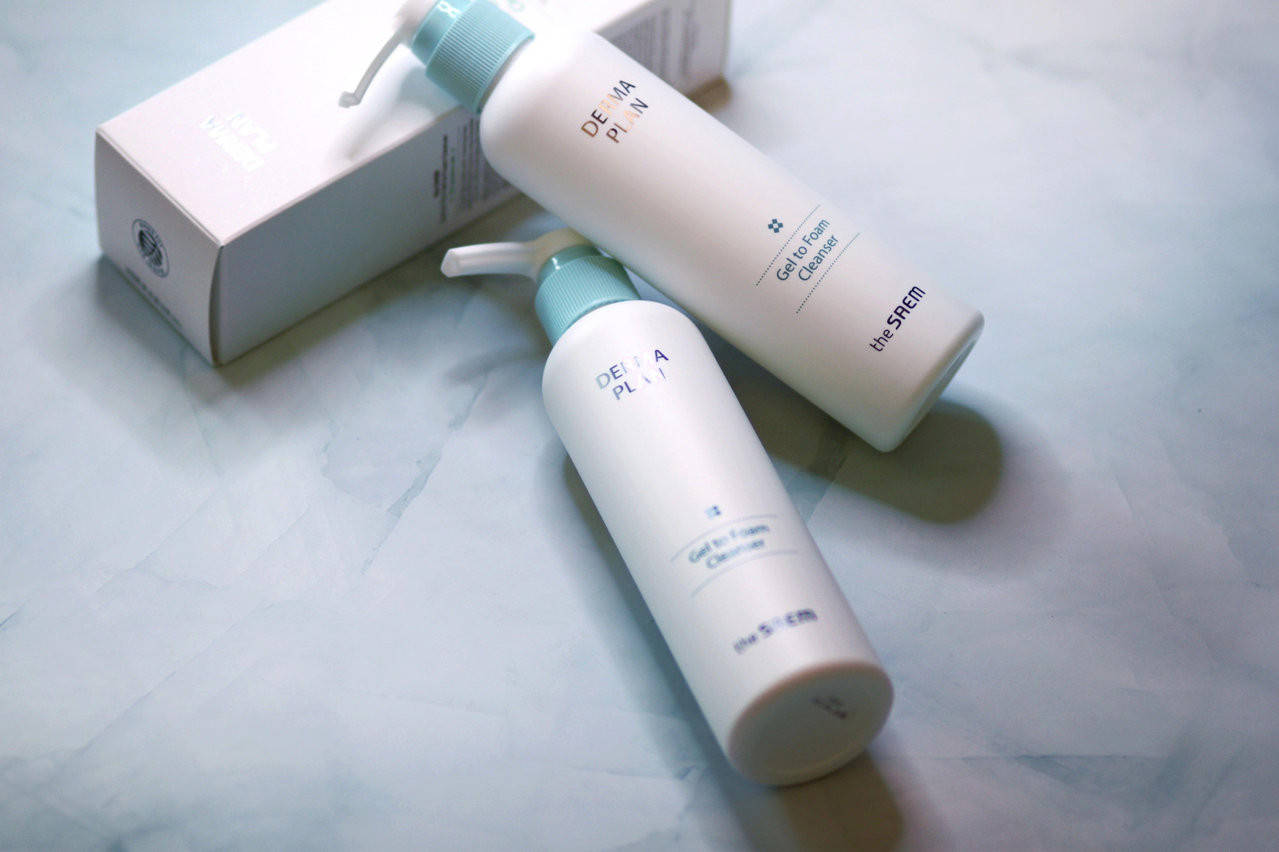 THE SAEM  Derma Plan Gel to Foam Cleanser 