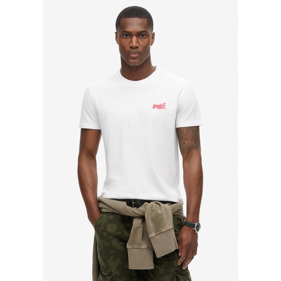 Superdry T-Shirt Essential Logo Brodé  