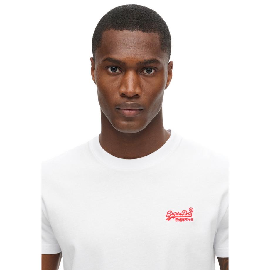 Superdry T-Shirt Essential Logo Brodé  