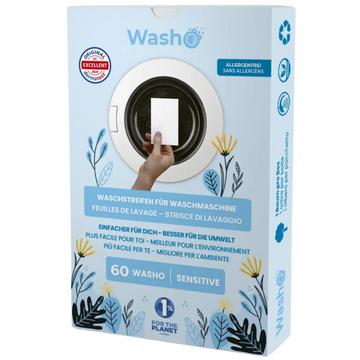 Washo Bandelettes de lavage Sensitive (60 pces)
