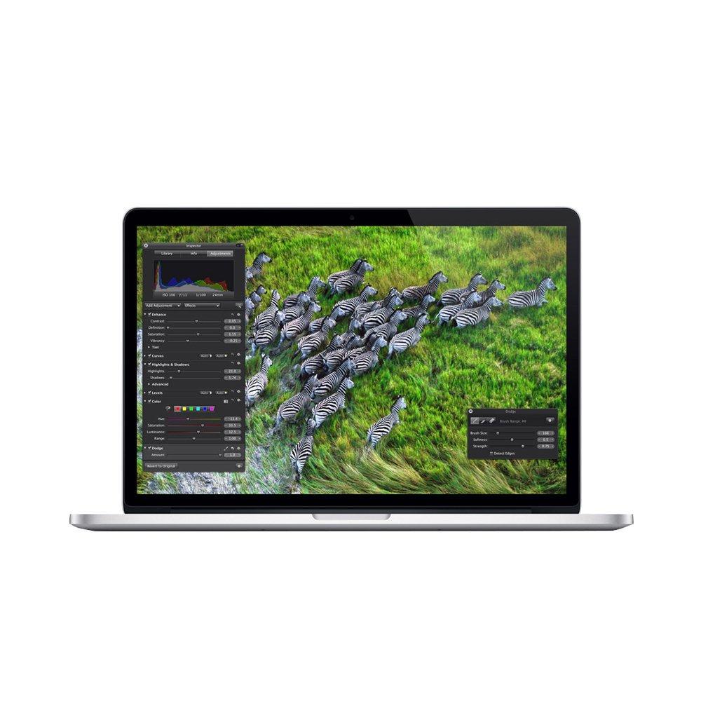 Apple  Reconditionné MacBook Pro Retina 15 2014 i7 2,5 Ghz 16 Go 1 To SSD Argent - Très bon état 