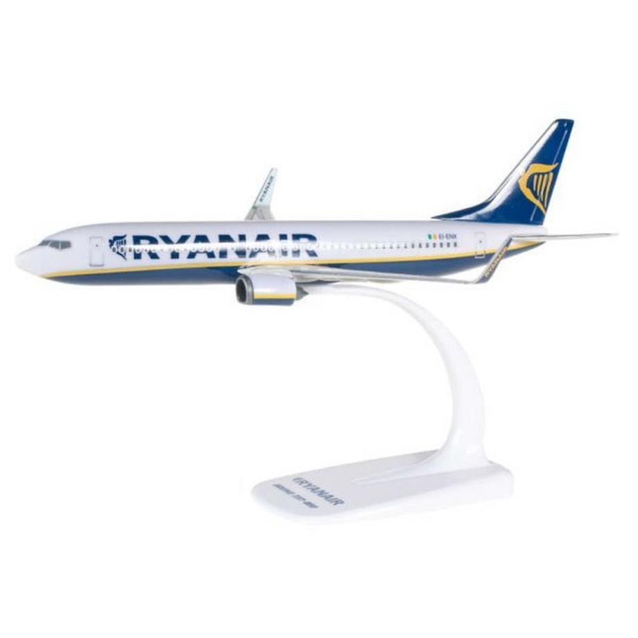 Snap-Fit Modèle d'avion Ryanair Boeing B737-800 (1:200)