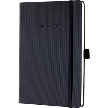 CONCEPTUM Notizbuch HC A5 CO109 black, Dot-Lineatur, 194 S.