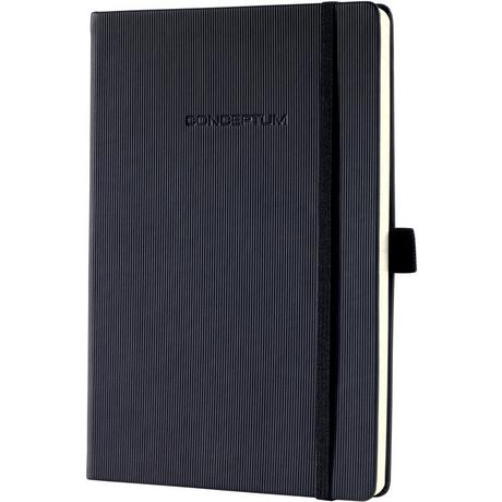 CONCEPTUM CONCEPTUM Notizbuch HC A5 CO109 black, Dot-Lineatur, 194 S.  