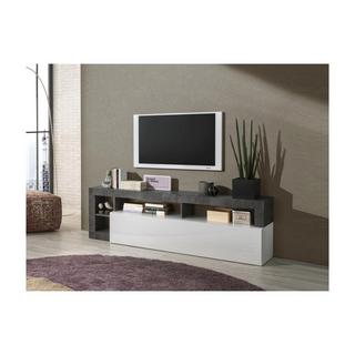 Vente-unique Set Sideboard + TVMöbel lackiert Beton SEFRO  