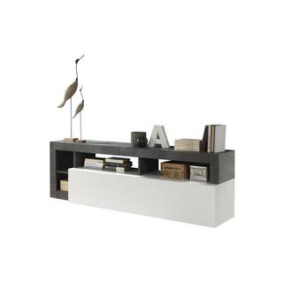 Vente-unique Set Sideboard + TVMöbel lackiert Beton SEFRO  