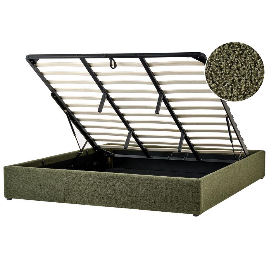 Letto con ottomano senza testata en Bouclé  DINAN