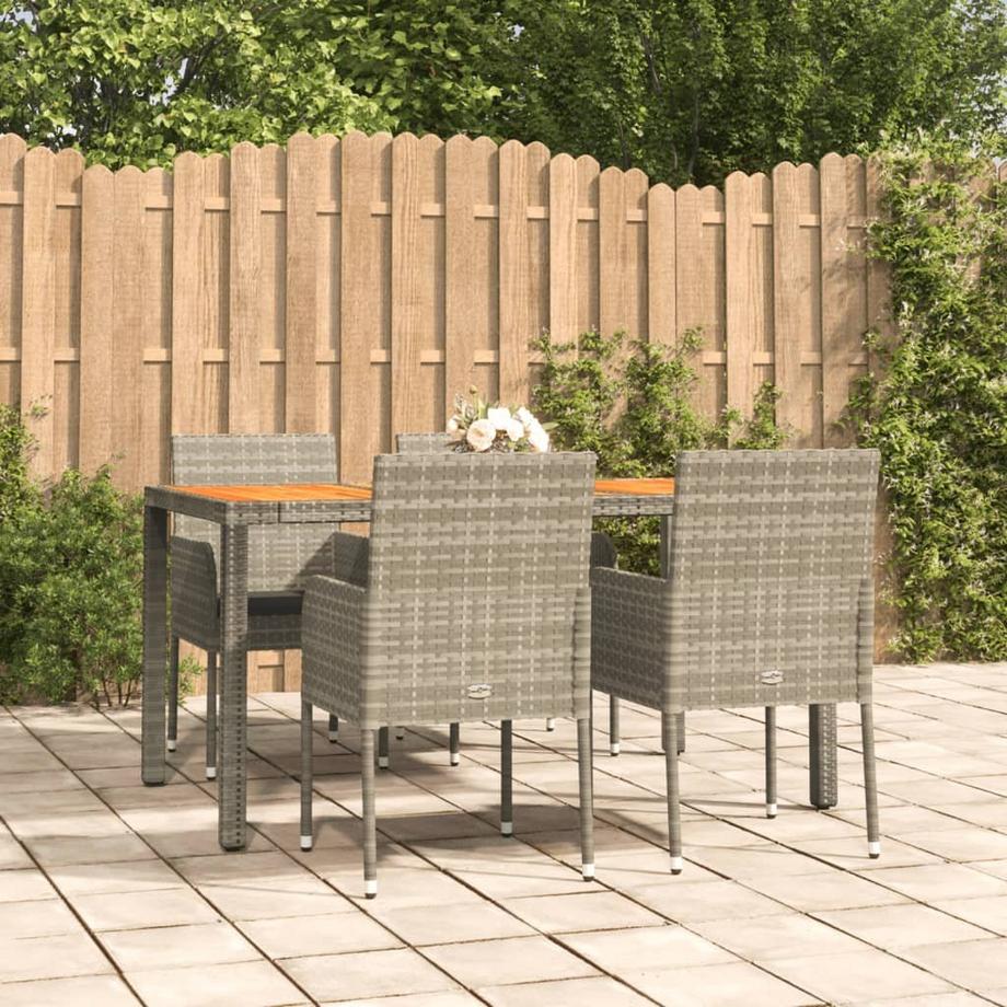 VidaXL Garten essgruppe poly-rattan  