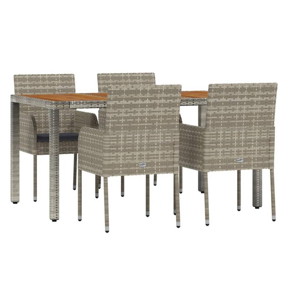 VidaXL Garten essgruppe poly-rattan  