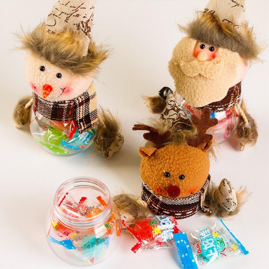 Cover-Discount  Noël Hiver Récipient Déco Père Noël 