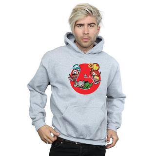 MARVEL  Sweat à capuche AVENGERS READY STEADY WAR 