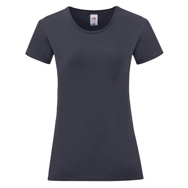 Image of Tshirt Iconic, Kurzärmlig Damen Marine XS