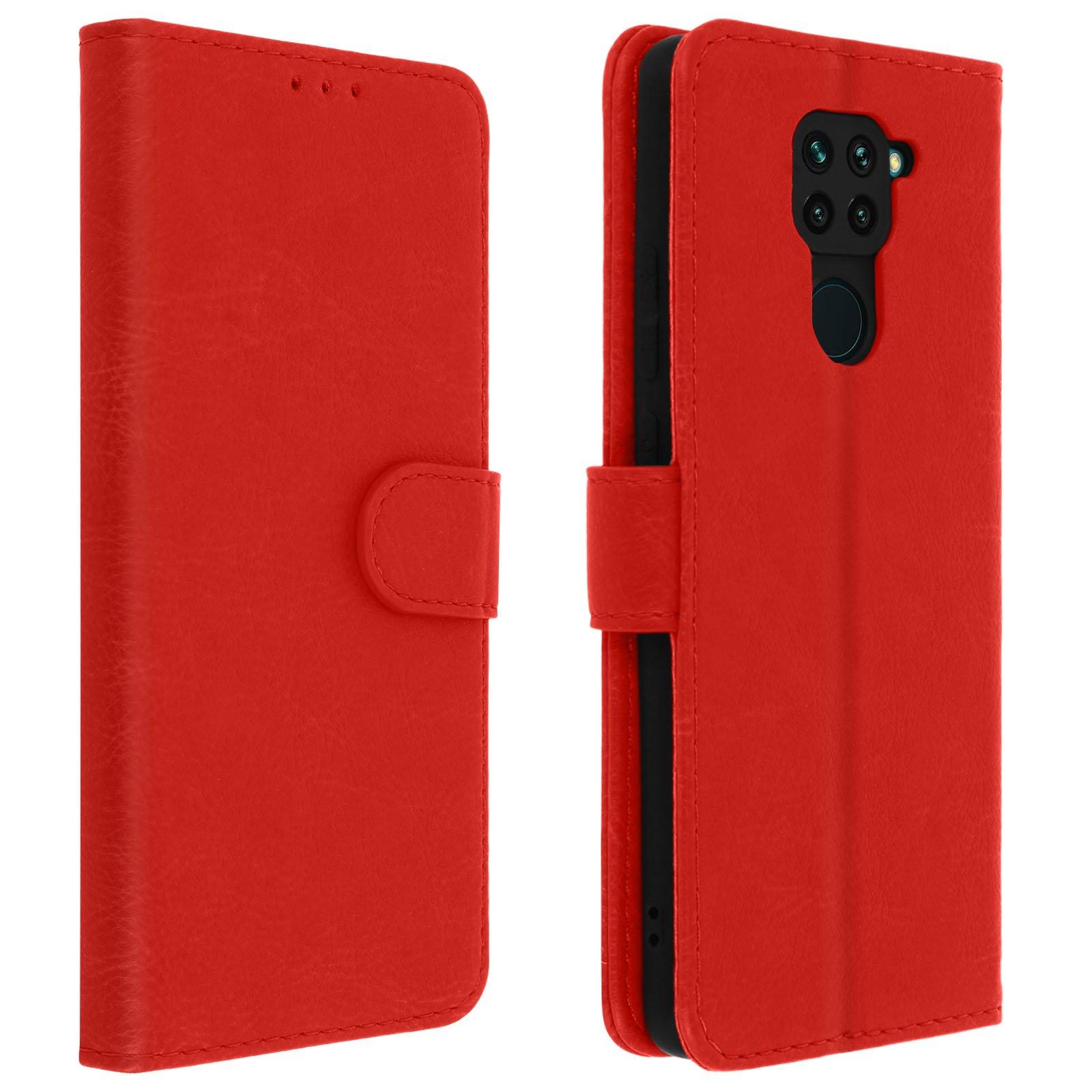 Avizar  Klappetui Xiaomi Redmi Note 9 Rot 