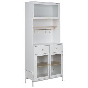 Armoire vitrine en MDF Traditionnel PARLIN