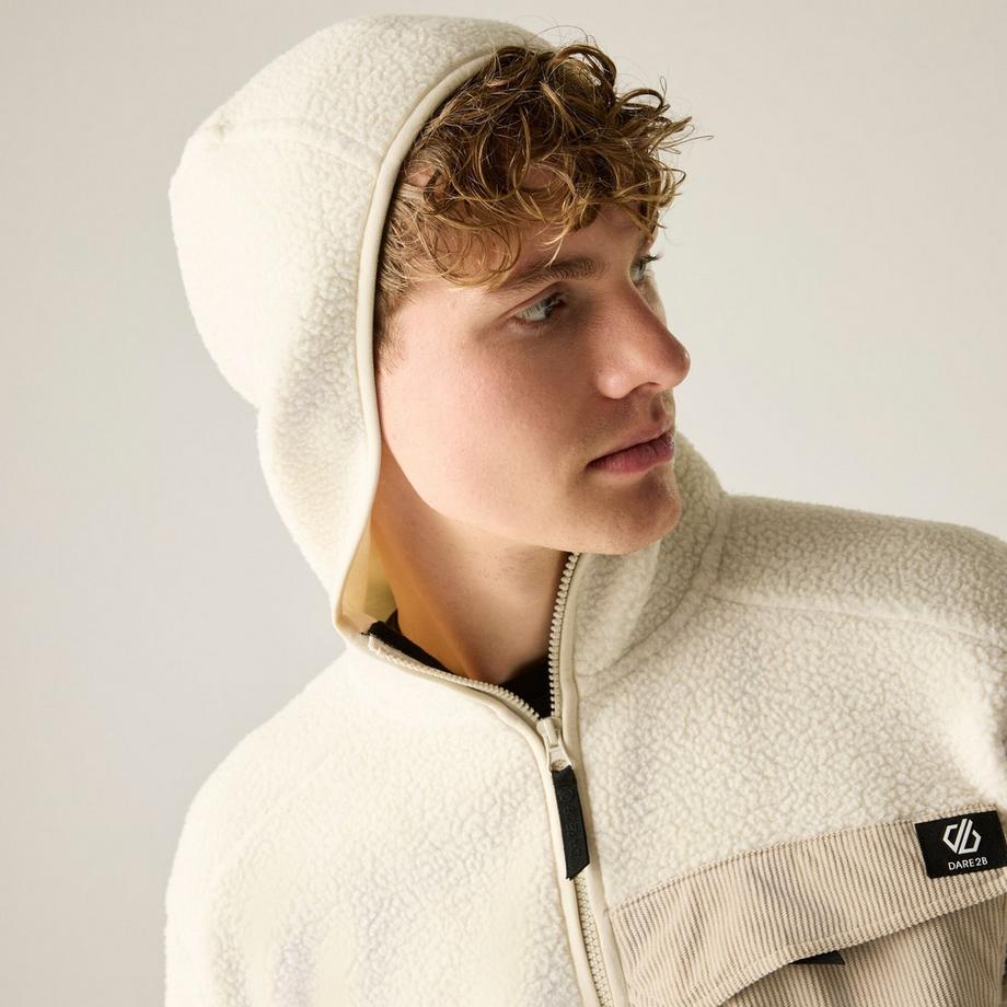 Dare 2B Firn Giacca in Pile Borg con Cappuccio  