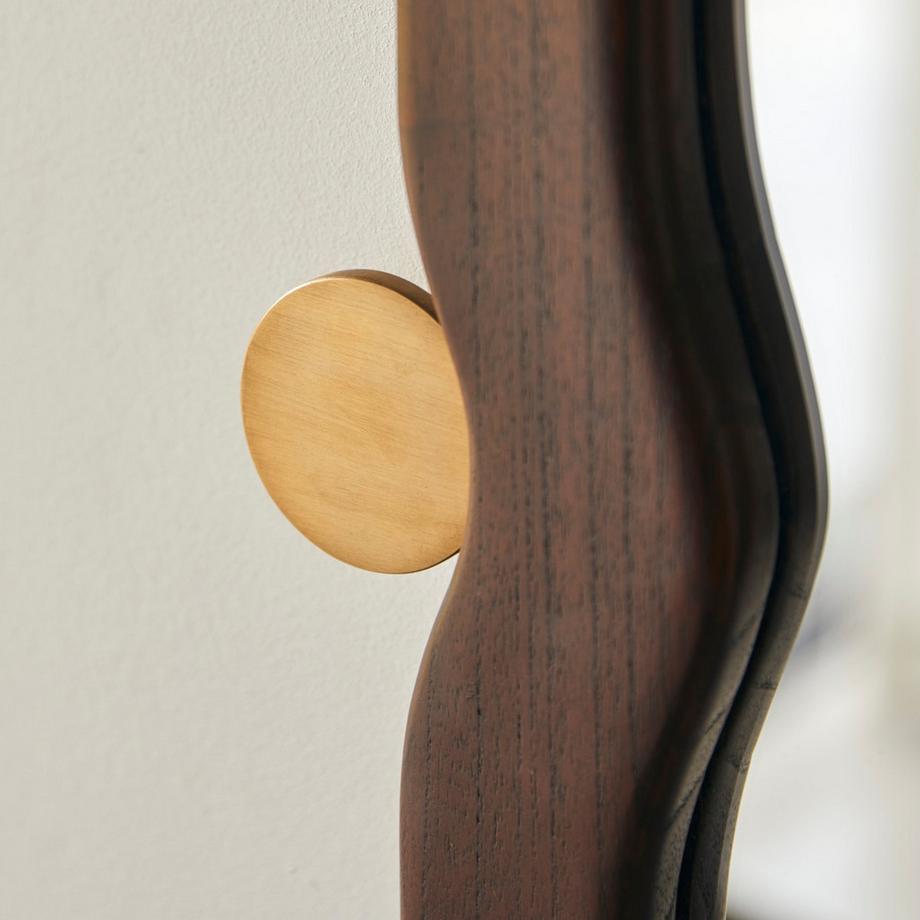 Tikamoon Spiegel Agate aus Mindiholz, 80 x 50 cm  