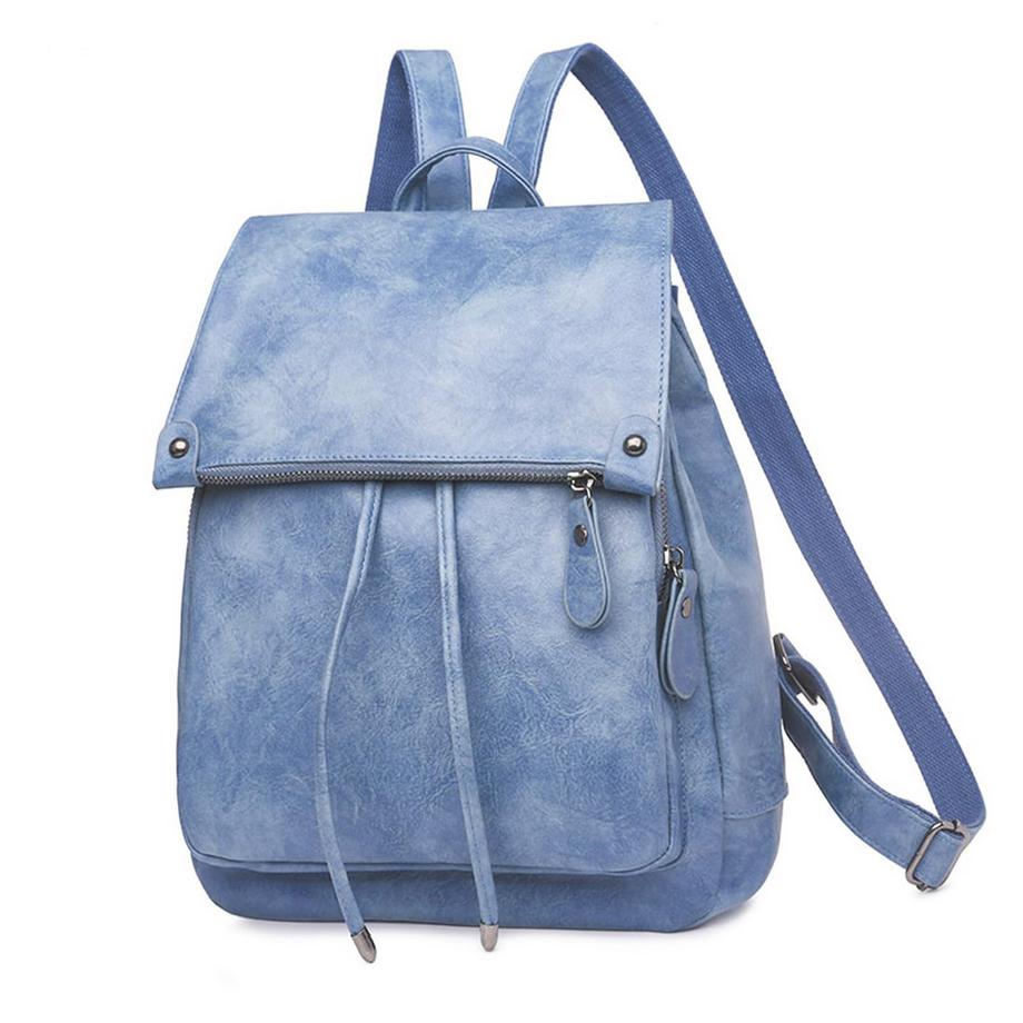 Kleiner eleganter moderner Rucksack, PU Leder Anti-Diebstahl-Rucksack Wasserdichter Stadtrucksack