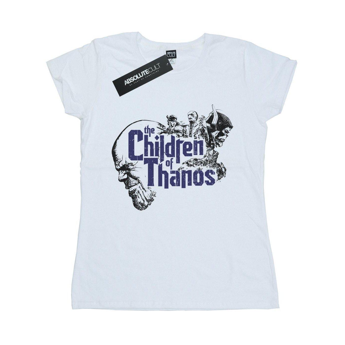 Image of Avengers Infinity War Children Of Thanos Tshirt Damen Weiss S