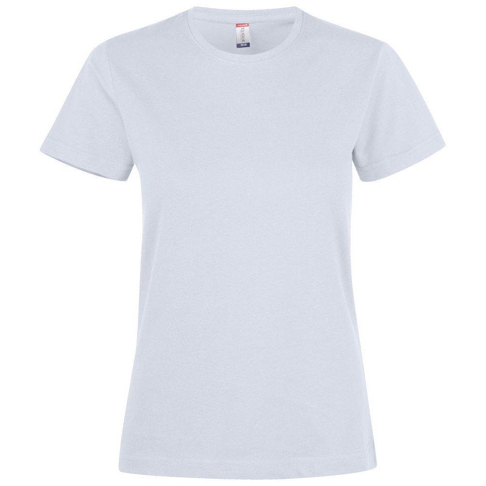 Image of Premium Tshirt Damen Weiss S