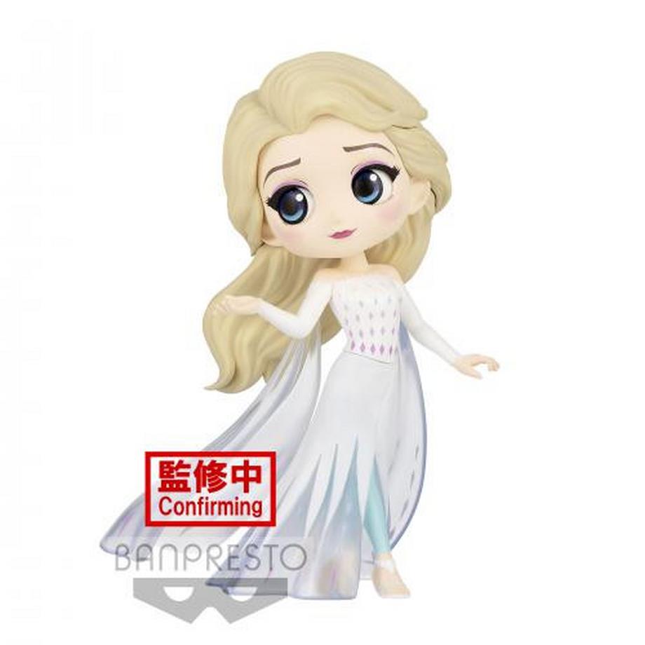 Banpresto  Disney Characters Q Posket: Elsa Frozen (B) 14cm 