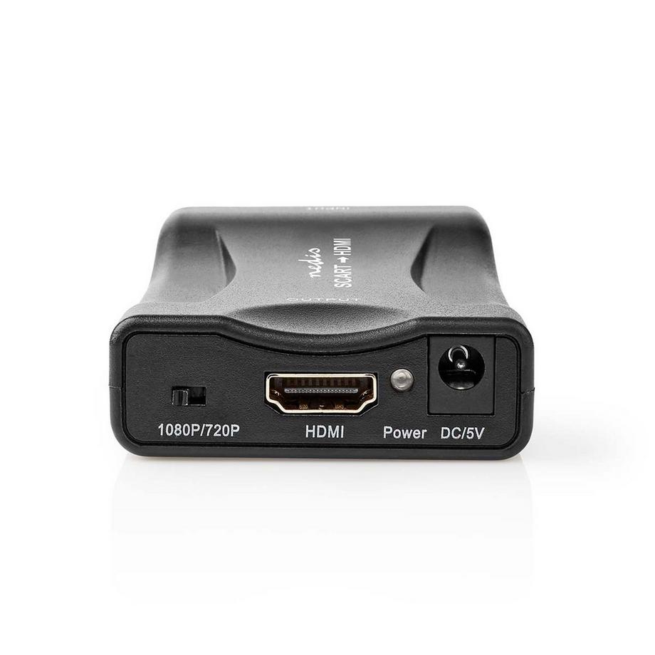 Nedis  HDMI™ Konverter | SCART-Buchse | HDMI™ Ausgang | Einweg | 1080p | 1.2 Gbps | ABS | Schwarz 