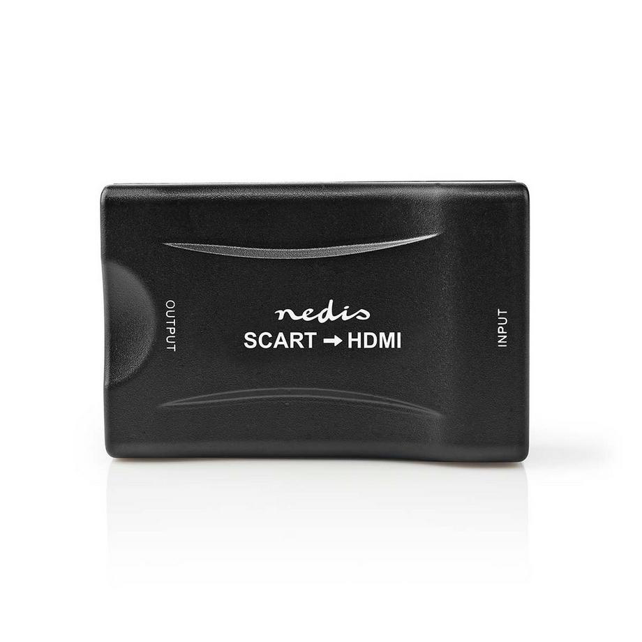 Nedis  HDMI™ Konverter | SCART-Buchse | HDMI™ Ausgang | Einweg | 1080p | 1.2 Gbps | ABS | Schwarz 