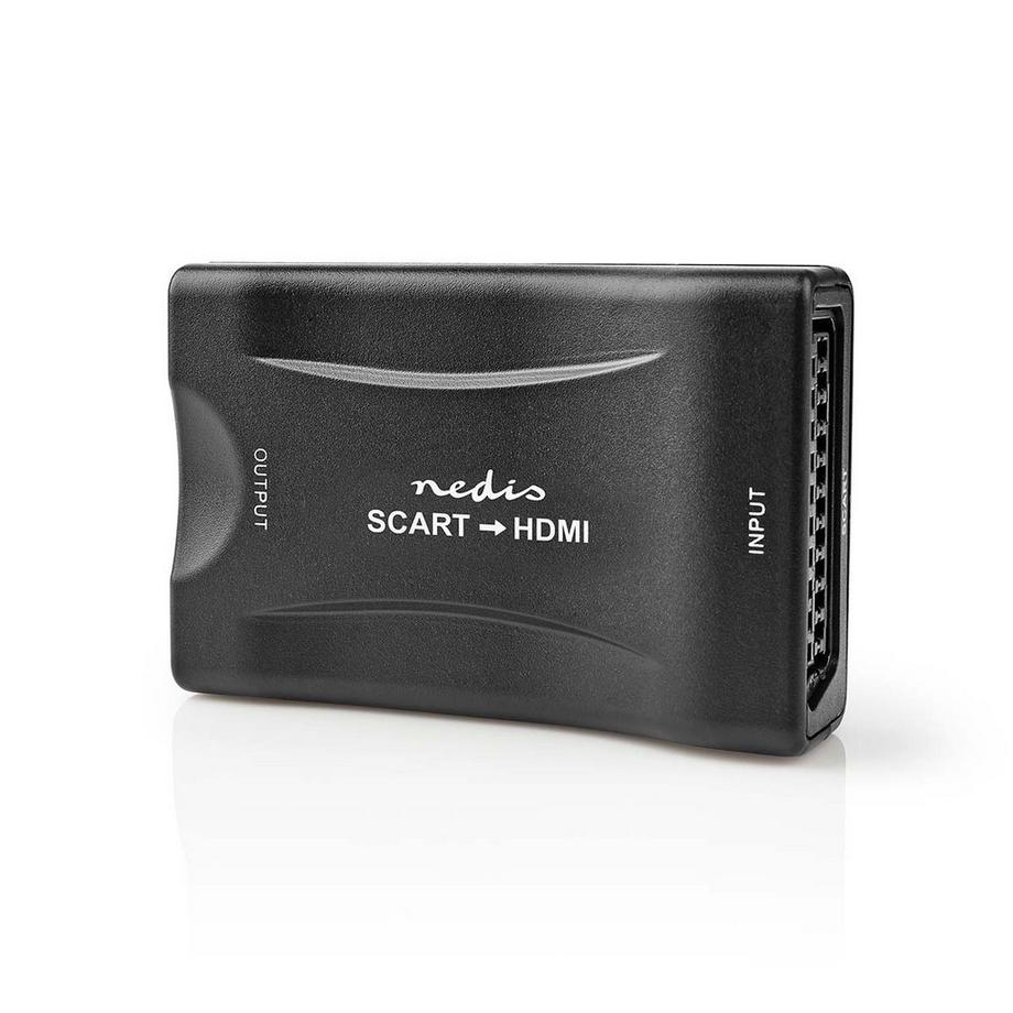 Nedis  HDMI™ Konverter | SCART-Buchse | HDMI™ Ausgang | Einweg | 1080p | 1.2 Gbps | ABS | Schwarz 