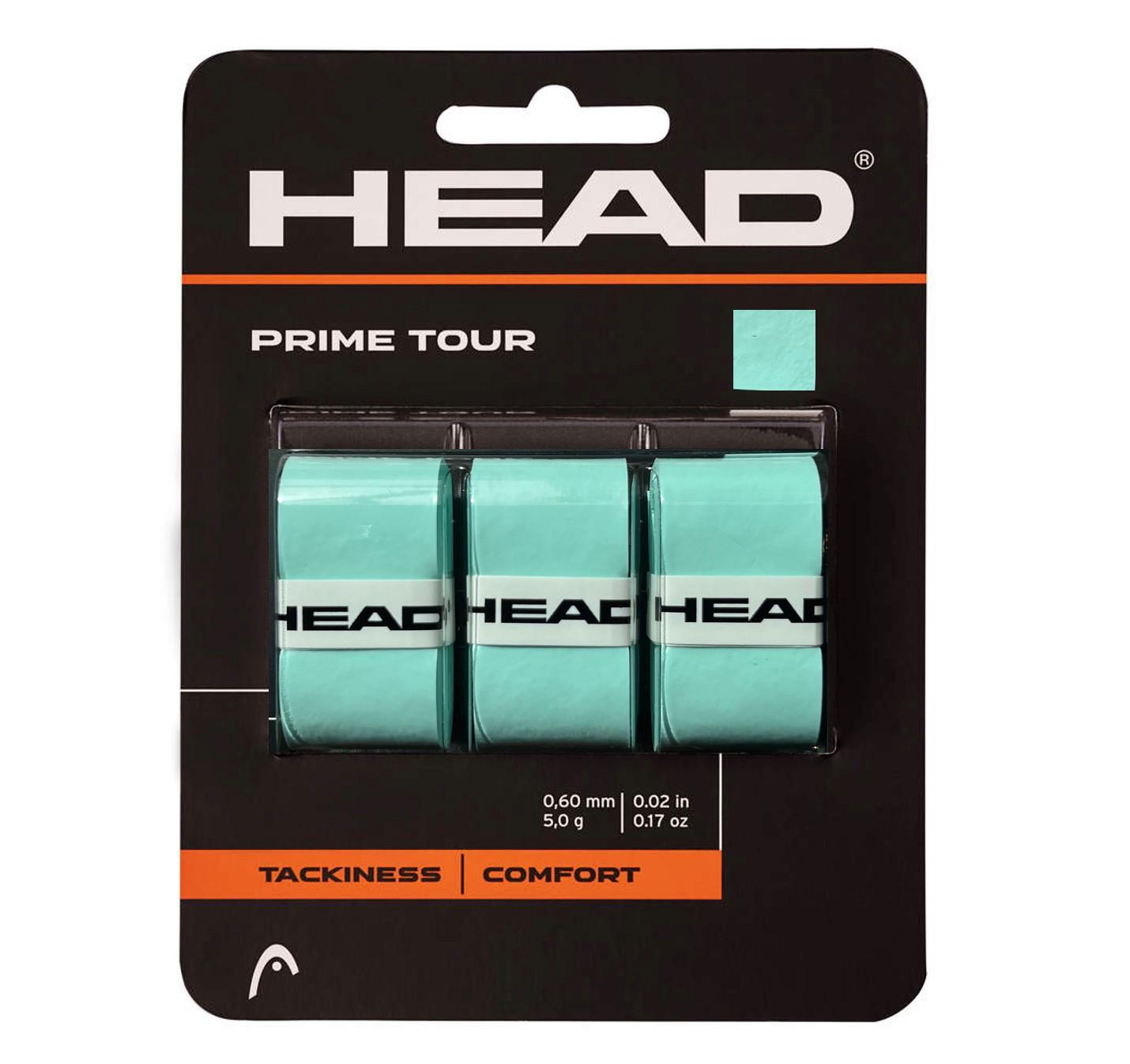 Head  Prime Tour Overgrip 3-pack bleu clair 