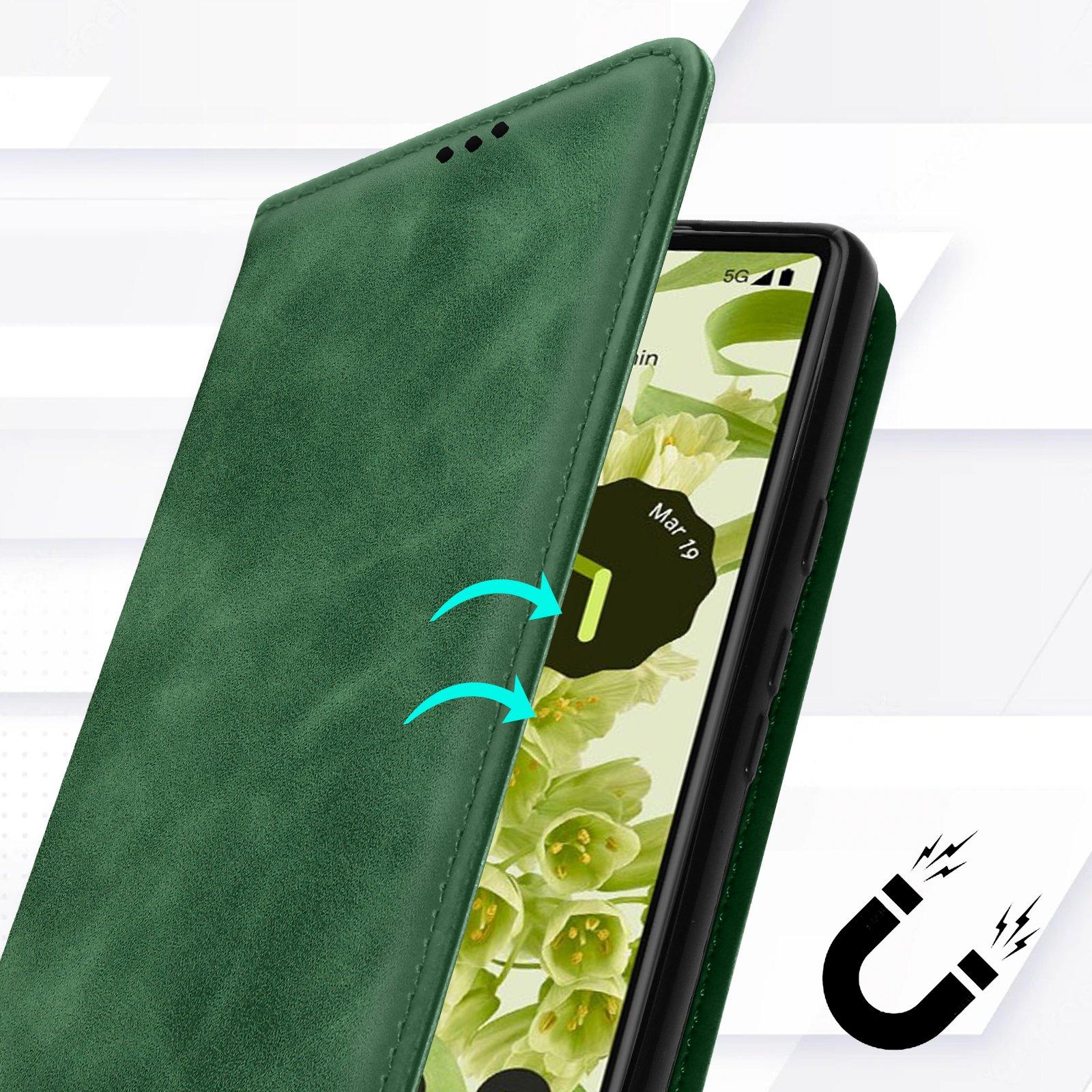 Avizar  Custodia Google Pixel 6a Morbida Verde 