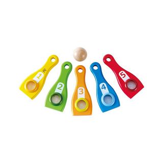 Hape  Spiele Rainbow Kegelspiel 