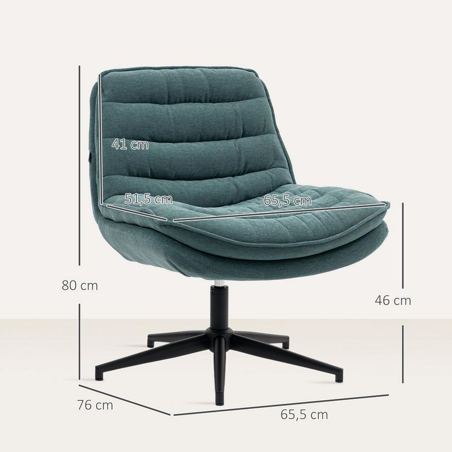 HOMCOM Chaise de bureau  