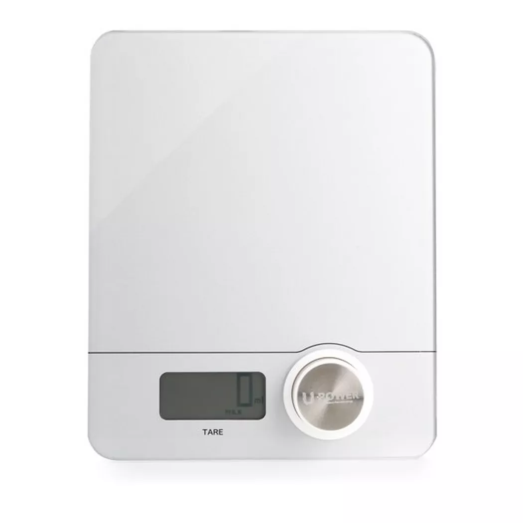 KELOMAT Küchenwaage Kinetik (batteriefrei) weiss