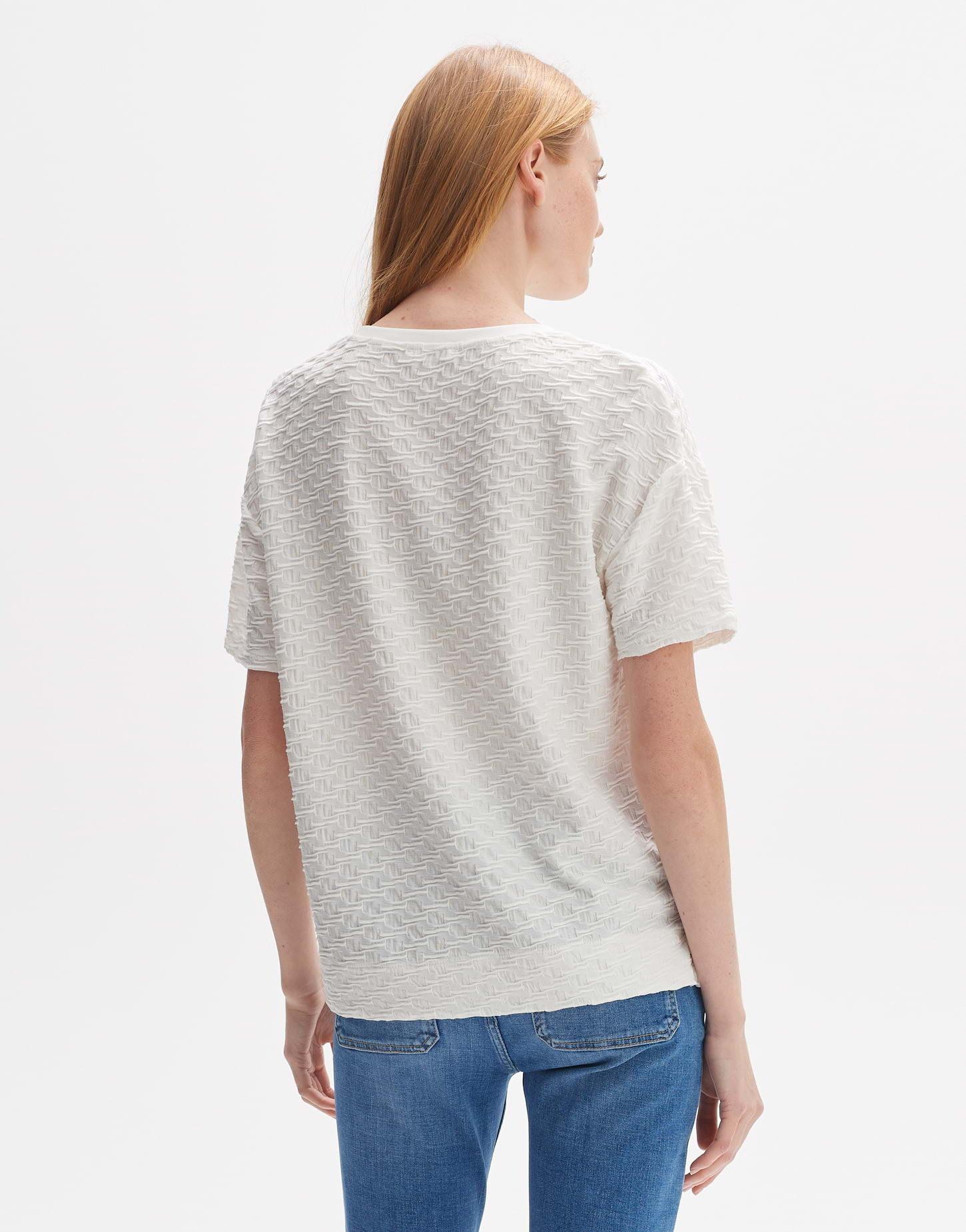 OPUS  T-Shirt Sellona blooming coupe droite 