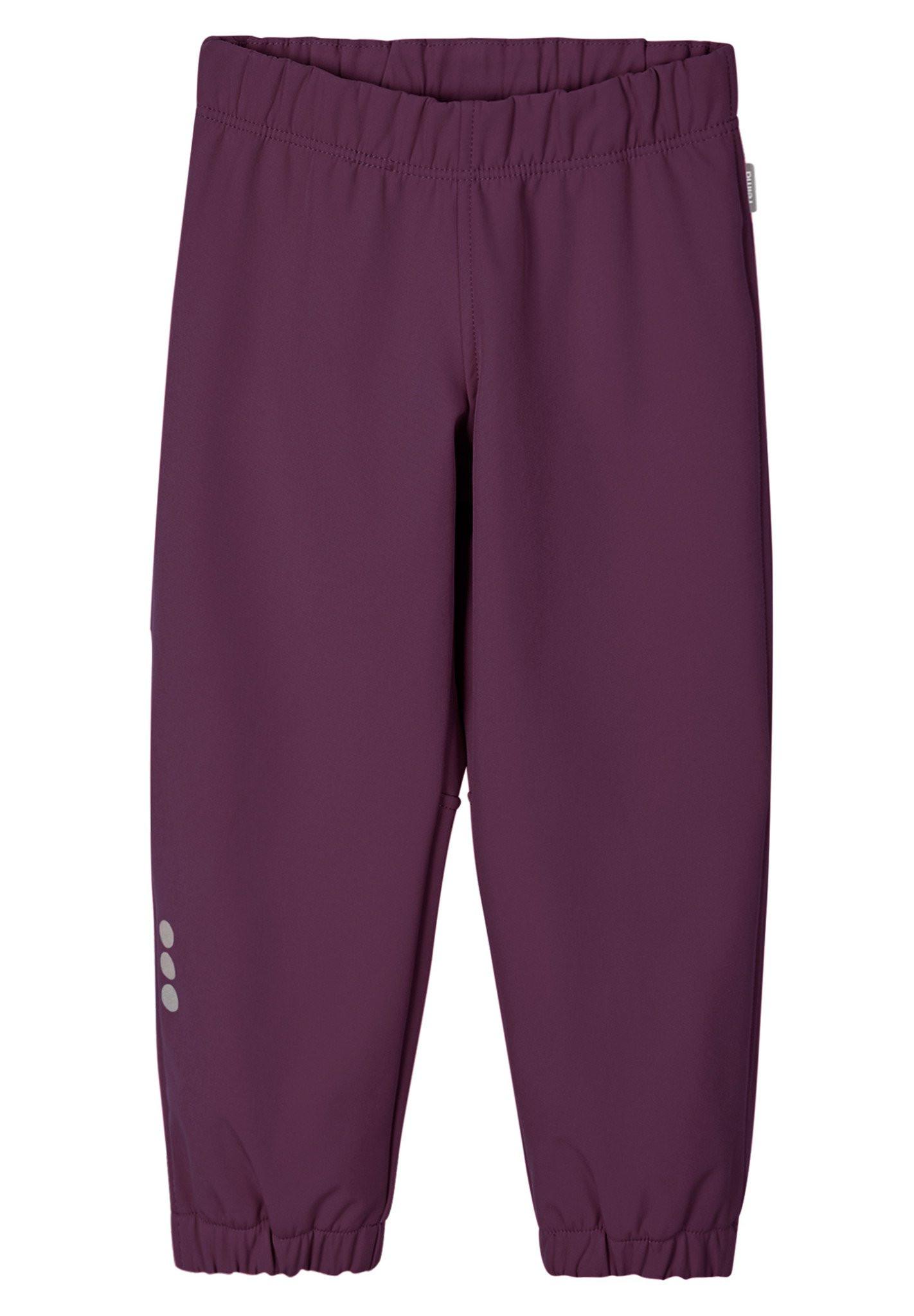 Reima  Kinder Softshell Hose Oikotie Deep purple 