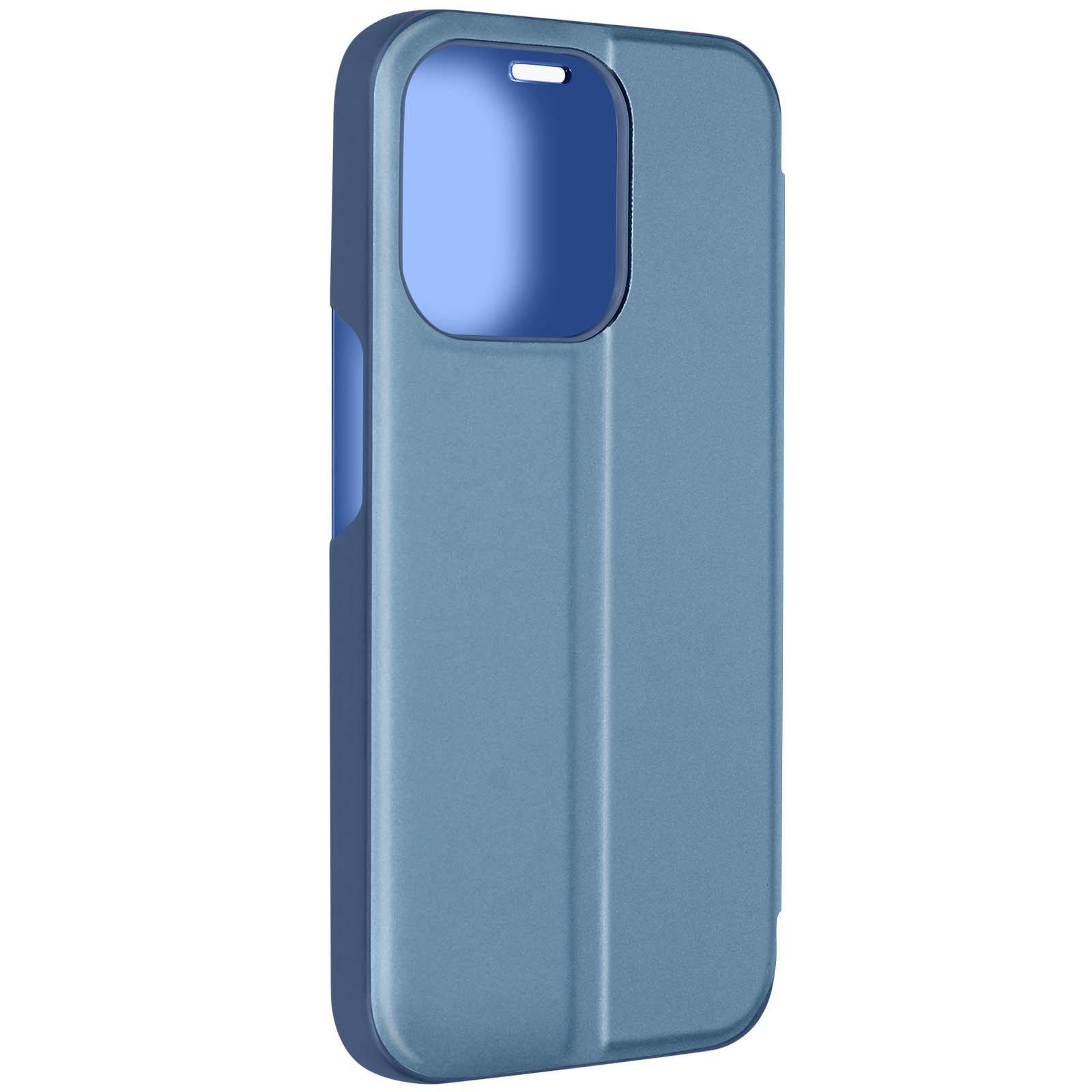 Image of Spiegelhülle iPhone 15 Pro Blau