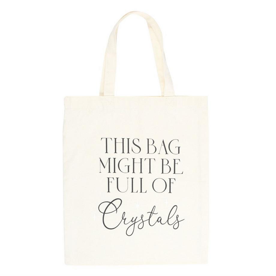 Tote Bag Full Of Crystals