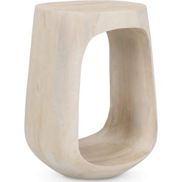 Tavolino Lopez naturale rotondo 33