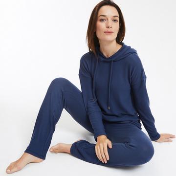 Pyjama en maille à capuche