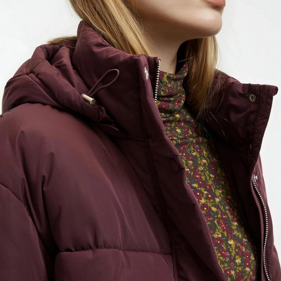 La Redoute Collections Corta giacca trapuntata con cappuccio  