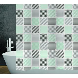 diaqua Duschvorhang PEVA Quadro  