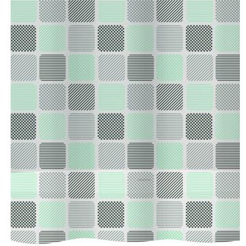 Duschvorhang PEVA Quadro