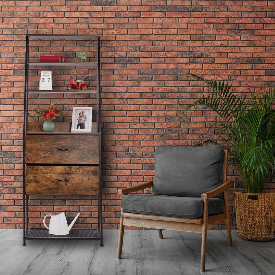 B2X Étagère vintage au design industriel  