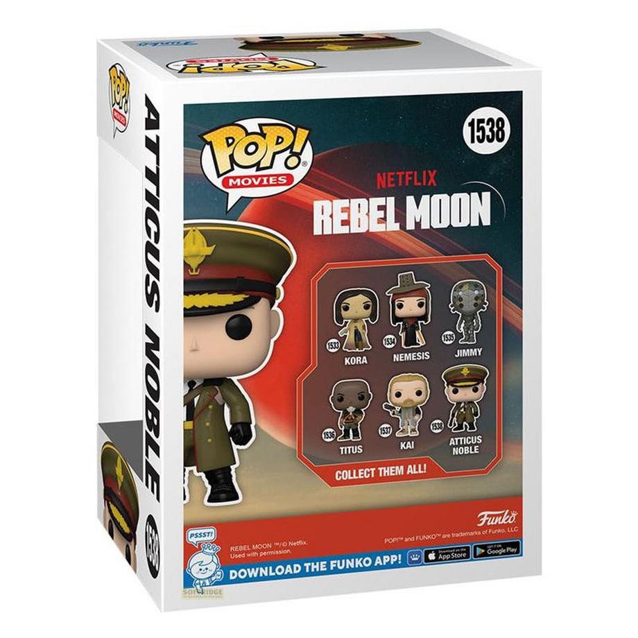Funko  Pop! Movies Rebel Moon - Atticus Noble (Nr.1538) 