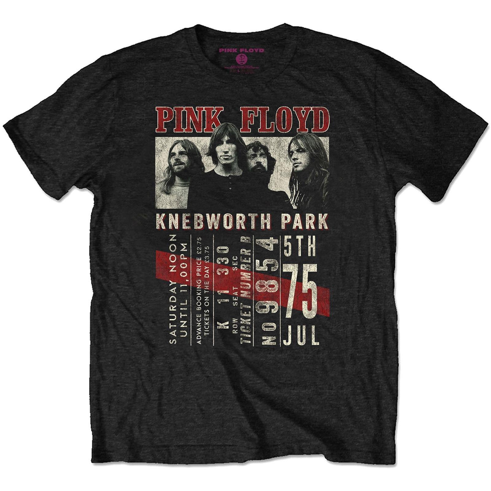 Image of Knebworth '75 Tshirt Damen Schwarz M